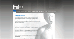 Desktop Screenshot of blu-media-network.de